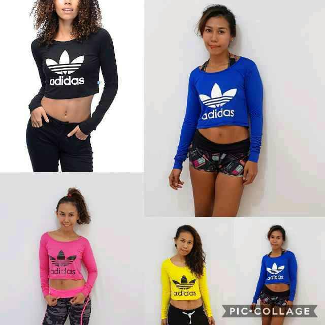 Crop adidas lengan