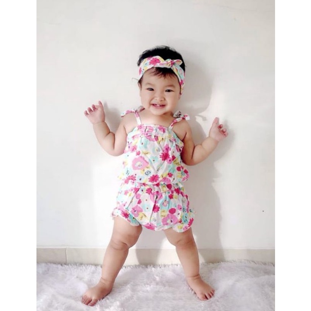 3 - 15 BLN AURORA SET LITTLE KODA SETELAN BAJU BABY