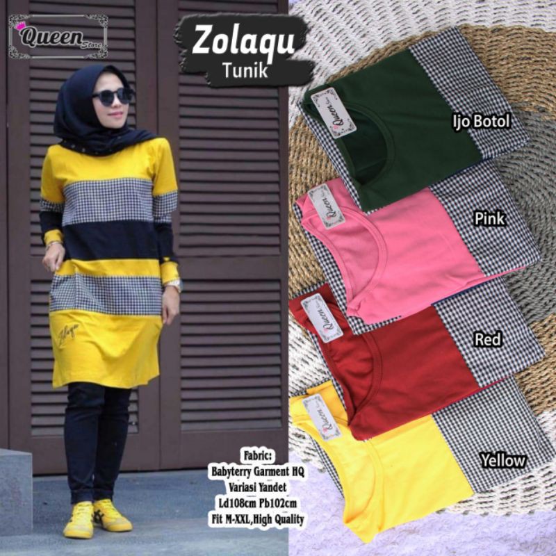 ATASAN WANITA ZOLAQU TUNIK