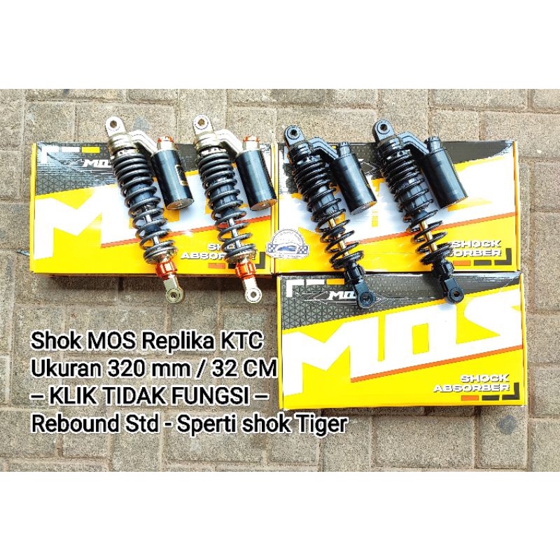 Shockbreker Shok Skok Belakang Tabung Atas MOS Replika KTC EXTREAM Klik TIDAK Fungsi Ukuran 320mm/32