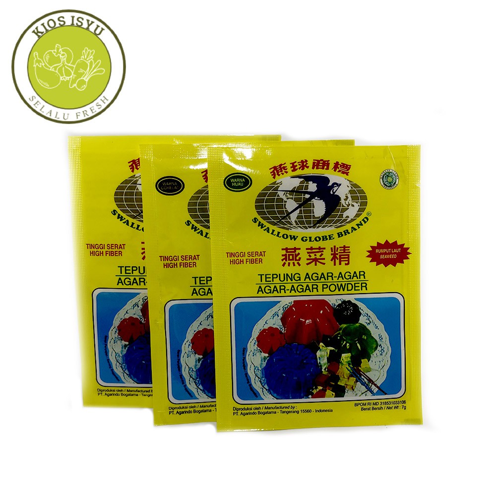 

Agar-agar Swallow Globe Brand