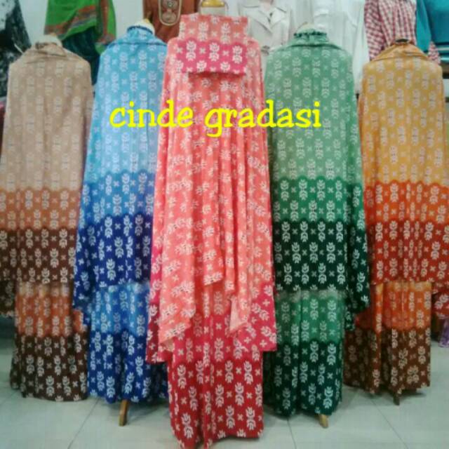 Mukena santung cinde