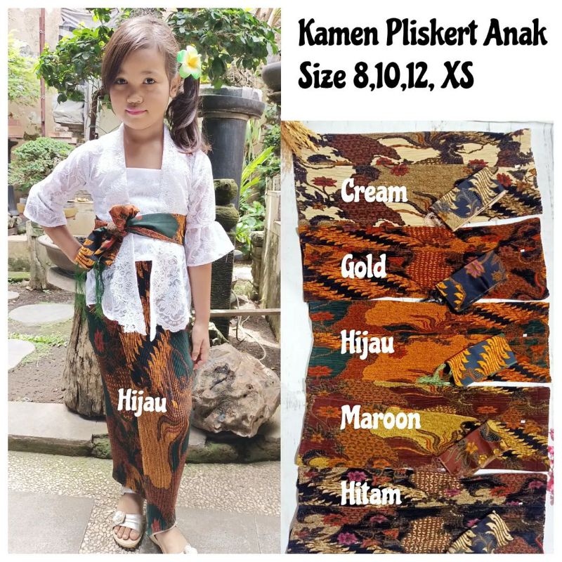 PLISKET + SLENDANG ANAK / KAMEN JADI ANAK