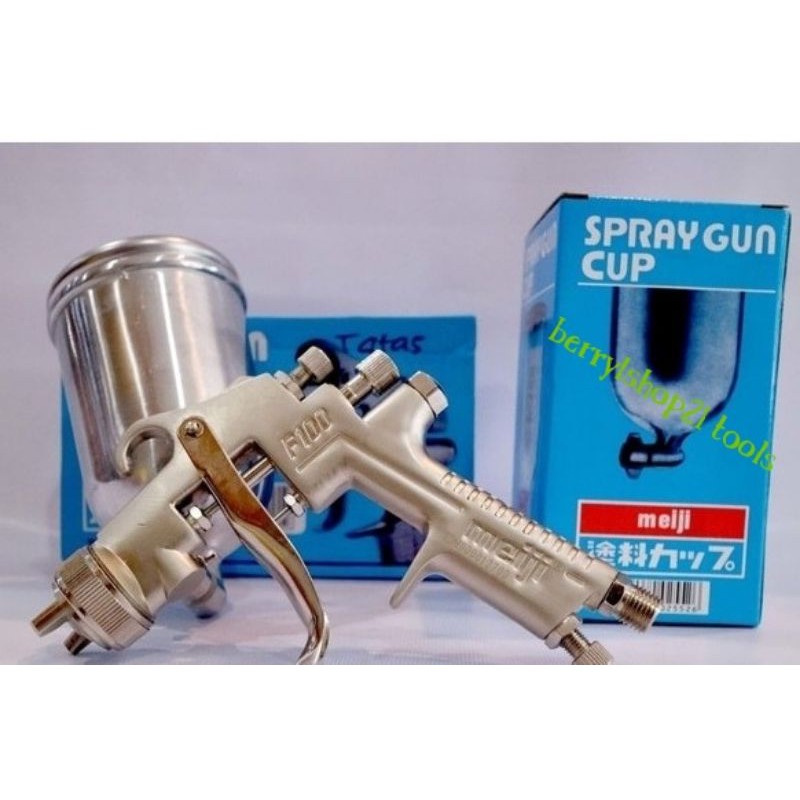 SPRAY GUN MEIJI F100 TABUNG ATAS PREMIUM SPET CAT MEIJI F100