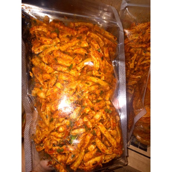Basreng stik extra enak gurih renyah 250 gram home made snack bakso goreng-3