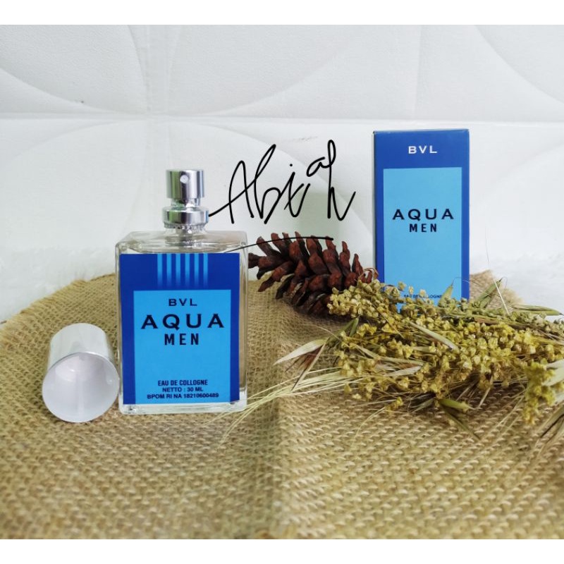 PARFUM PRIA BVL AQUA MEN PARFUM 30ML PARFUM COWOK TAHAN LAMA PARFUM PREMIUM LAKI LAKI KEKINIAN AROMA SEGAR SEHARIAN