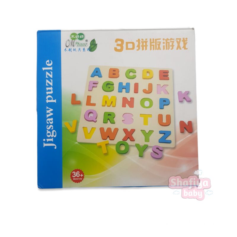 Mainan Edukasi Jigsaw Puzzle 3D Angka