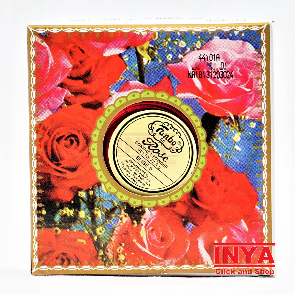 BEDAK FANBO 68 ROSE 5 BEIGE 22.5gr - COMPACT POWDER