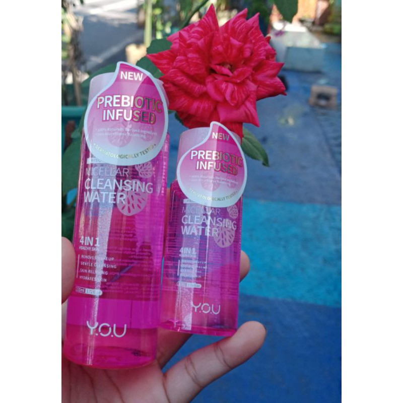 ❤️GROSIR❤️ Y.O.U PREBIOTIC INFUSED MICELLAR CLEANSING WATER by you