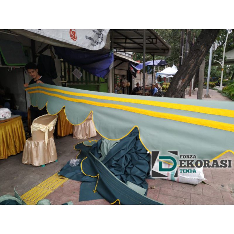 Rombe Tenda / Poni Tenda Bahan Terpal Cv