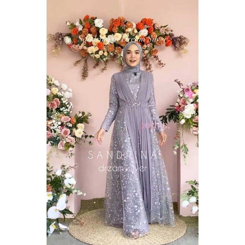GAMIS SYARI GAUN PESTA  GAMIS MUSLIMAH GAUN WISUDA GAMIS KONDANGAN GAMIS LAMARAN MURAH