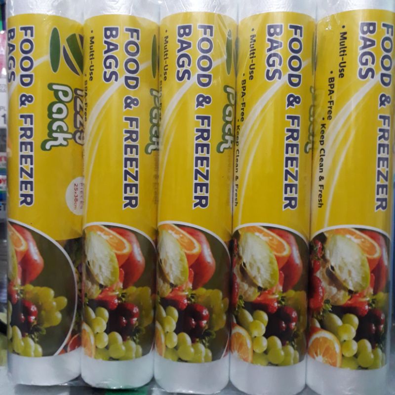 

izzy pack Plastik roll 25x38 cm mudah di daur ulang isi 100lbr