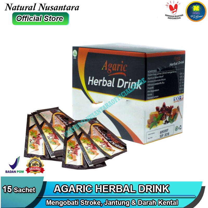 

Agaric Herbal Drink | Agaric Nasa | Minuman Kesehatan Herbal