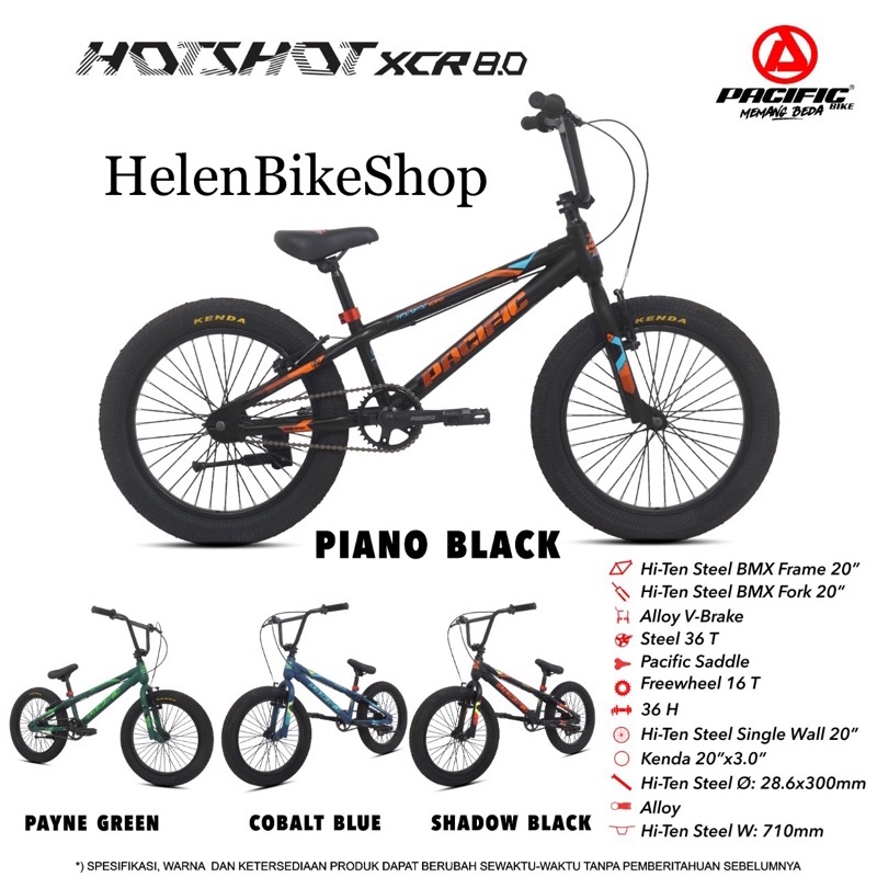 Sepeda Bmx 20inch Hotshot XCR 8.0