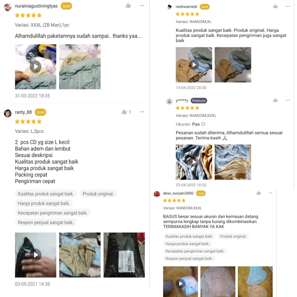 CD Celana Dalam Pria Dewasa JUMBO ZB MAN 4L 3L XL L CD Laki Dewasa Ecer Karet Kerut Bahan Kaos