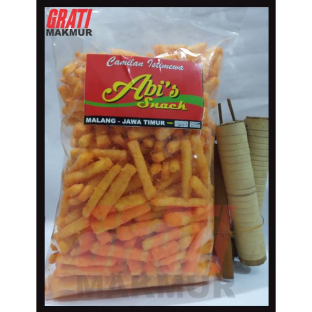 

Camilan jajanan snack Abi stick balado