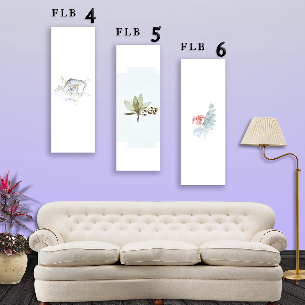 Wall decor - hiasan dinding rumah - Walldecor flawer 2 bunga indah murah