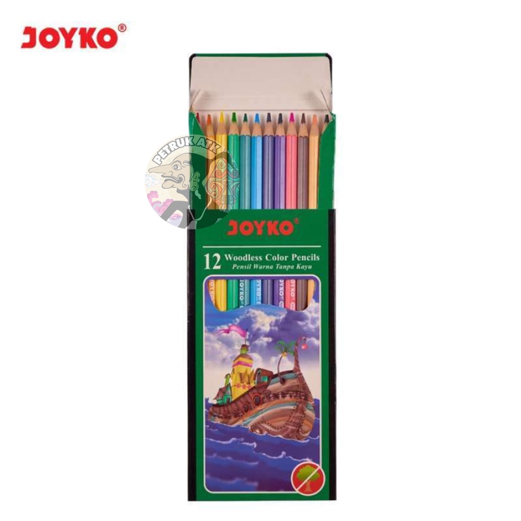 

[SET] PENSIL WARNA JOYKO 12 WARNA CP-103*