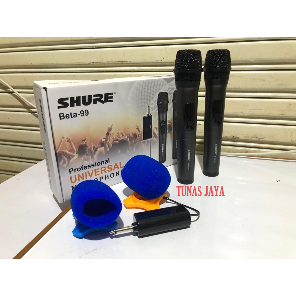 Mic Wireless Shure Beta 99 - Shure Beta99 2 Handheld