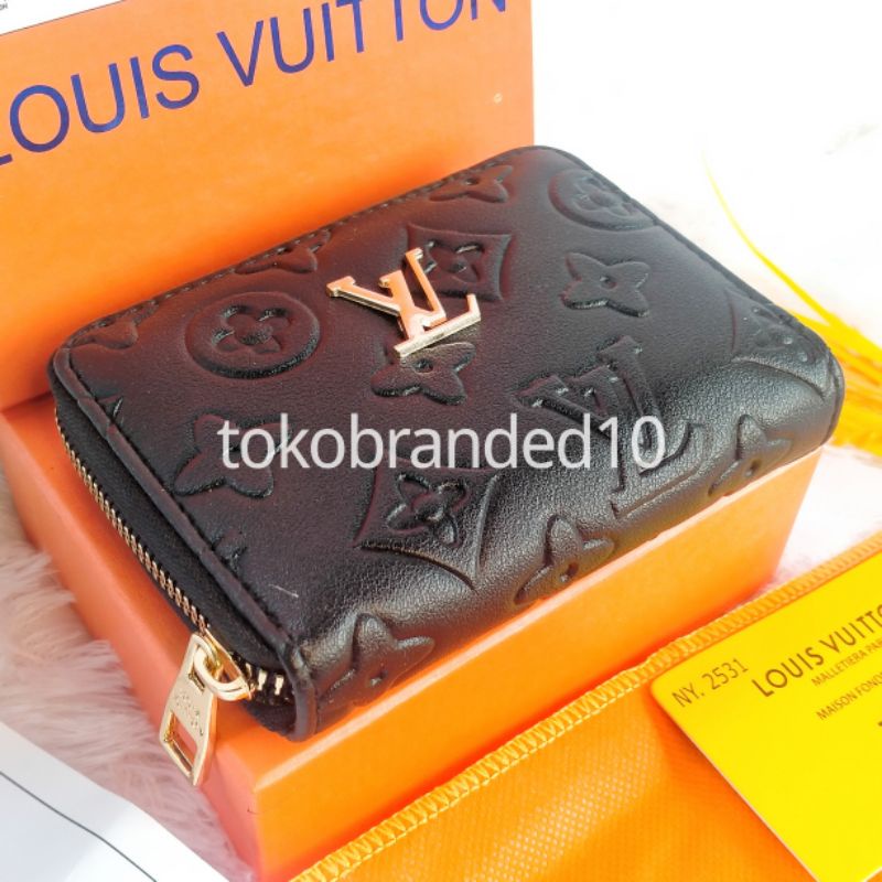 DOMPET WANITA MINI RESLETING L*V FREE BOX FULLSET