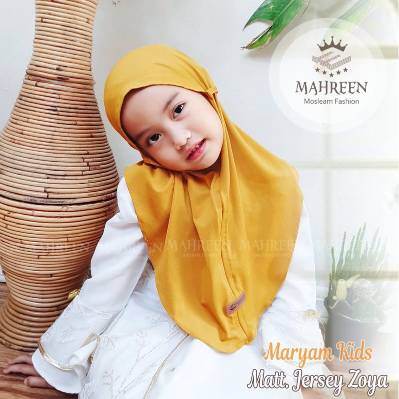 Maryam kids ORI MAHREEN (kerudung anak TK - SD ) BERGO ANAK