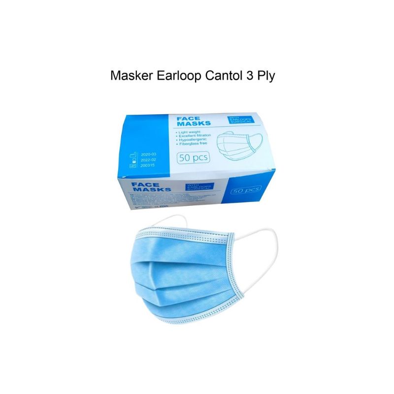 masker Earloop 3ply