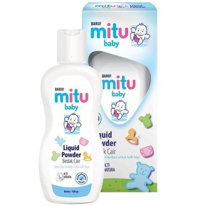 MITU BABY LIQUID POWDER BEDAK CAIR 100G