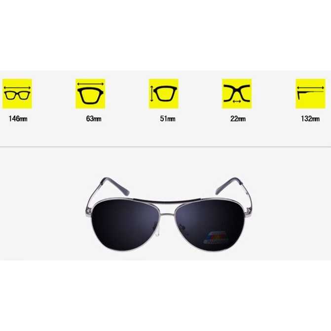 (100% BARANG ORI) Aoron Kacamata Hitam Polarized - RB2132