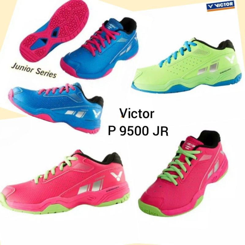 Promo Sepatu Badminton Victor P 9500 JR Victor P9500 Junior Original