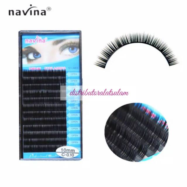 Navina 0.10 eyelash extension sambung bulumata