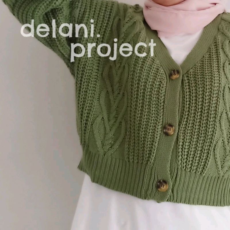 Delani.project Jiminie Crop Cardi