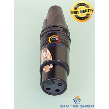 Soket Canon Geisler / Jack XLR Female / Soket Mic