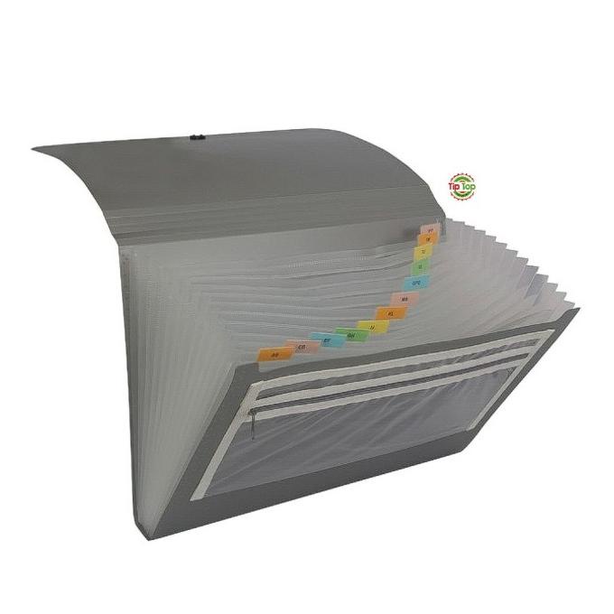 

Bantex Expanding File With Zipper Pocket Folio #3602