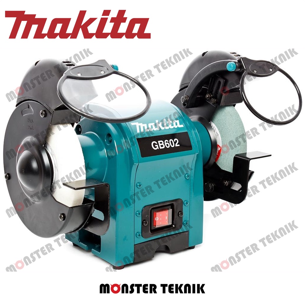 Mesin Gerinda Duduk 250W Grinder GB 602 gurinda Makita GB602