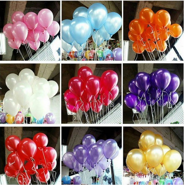 Balon Latex 12 inch dekorasi pesta ulang tahun Kualitas JERMAN Jamin SUPER TEBAL PUAS