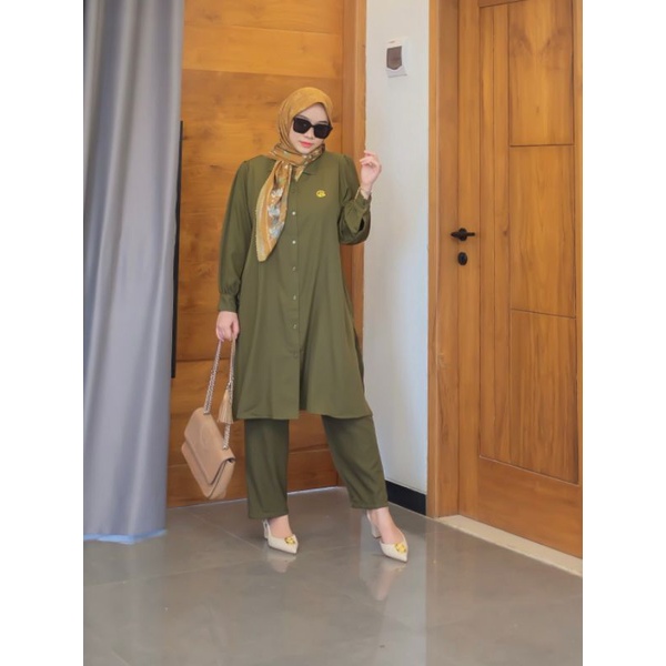 SHEELA SET DYN CLOTHINGLINE | ONE SET WANITA | SETELAN WANITA | SETCEL