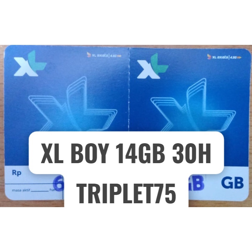 VOUCHER XL HOTROD BOY 14GB 30H