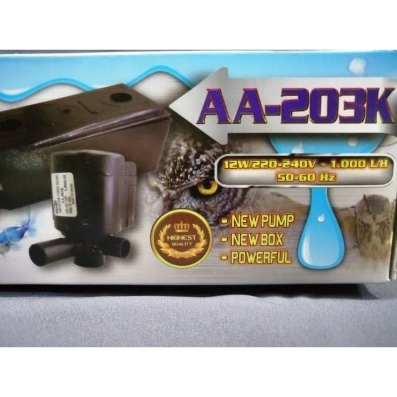 Promo murah Pompa box filter aquarium SAKKAI AA 203K