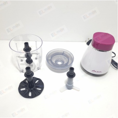 Kirin Food Chopper Processor KFC-307 Penggiling Pelumat Makanan KFC307