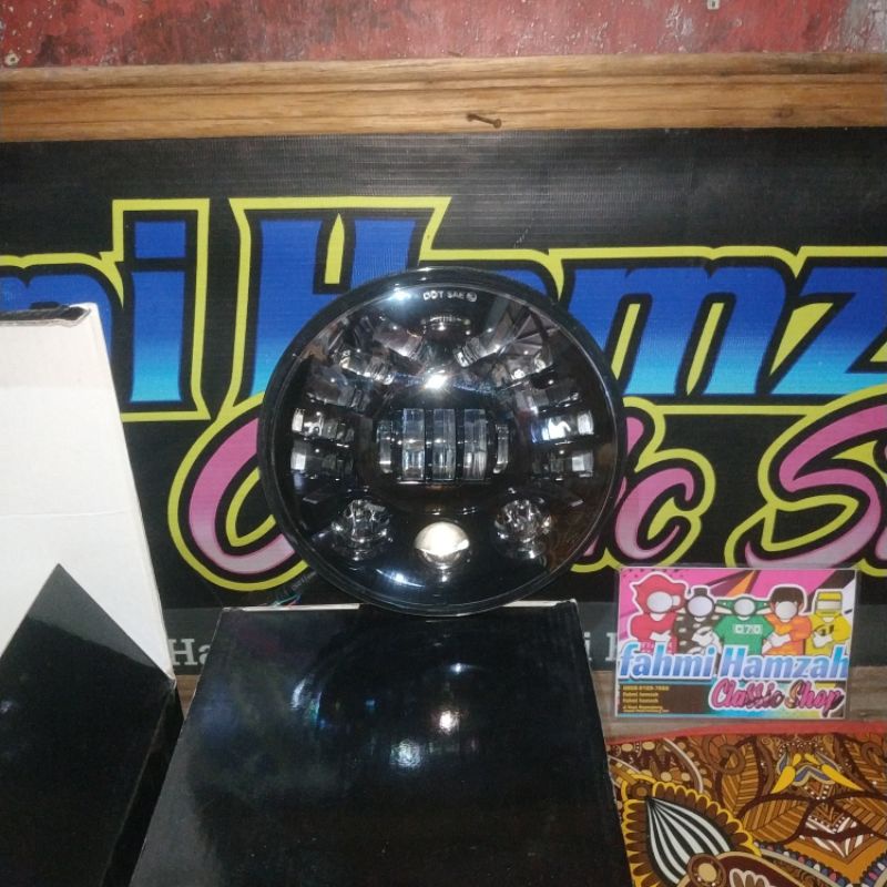 LAMPU LED DAYMAKER 7 INCH 19 LED  IMPORT