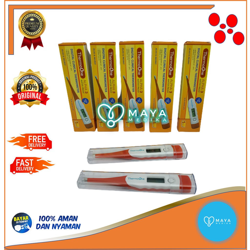 Termometer Digital / Onemed / Flexibel / Alpha 3