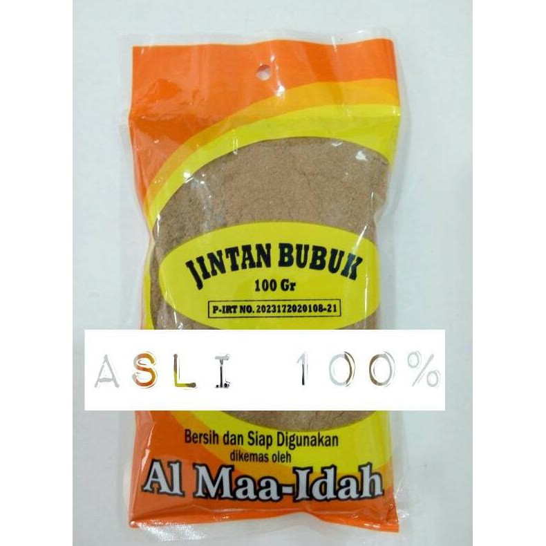 

BERKUALITAS! Jintan Bubuk / Jinten Bubuk 100gr Al Maidah