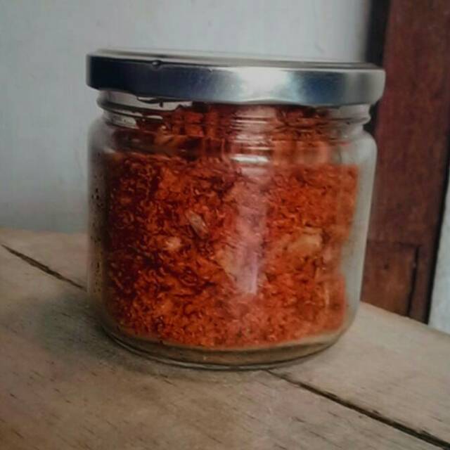 

Teri bawang pedas/ teri bawang tabur/ Abon teri bawang pedas/ Abon teri bawang sidoarjo