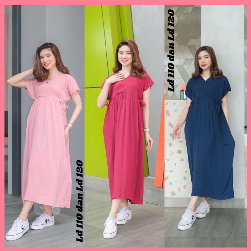 DASTER VIRAL MODEL KIMONO MOTIF POLOS RAYON PREMIUM TERBARU