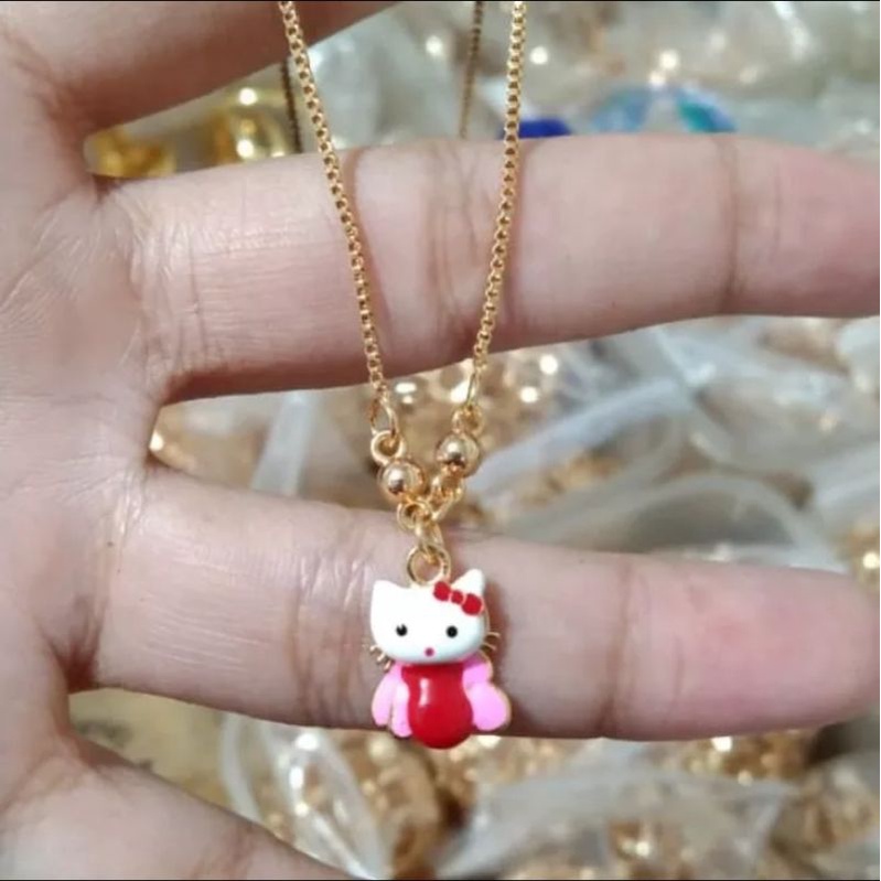 kalung anak perempuan hello Kitty bersayap08