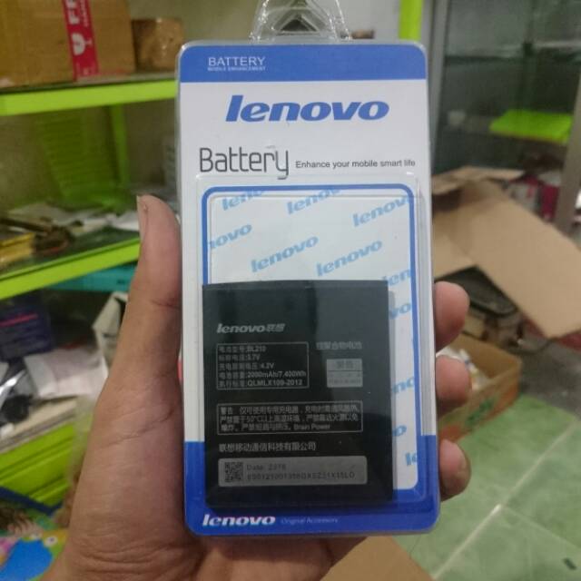 Baterai Lenovo A766 A770E A536 BL210 BL 210 Original