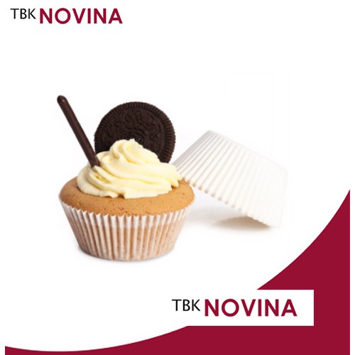 

[1000pcs] Kertas Gorengan Nastar Cupcake Cupcase PUTIH 70x32mm - Paper Cupcake Risoles Kroket Lumpia Pastel / Pai Buah