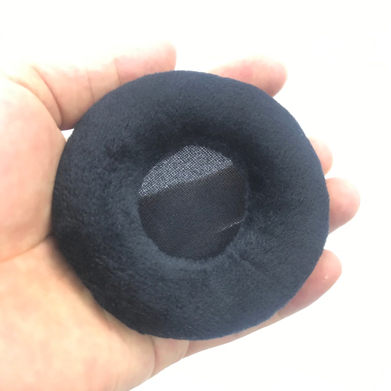 Kok 1pasang Velvet Earmuffs Ear Cushion Pads 60mm-110mm Untuk Earphone Headphone