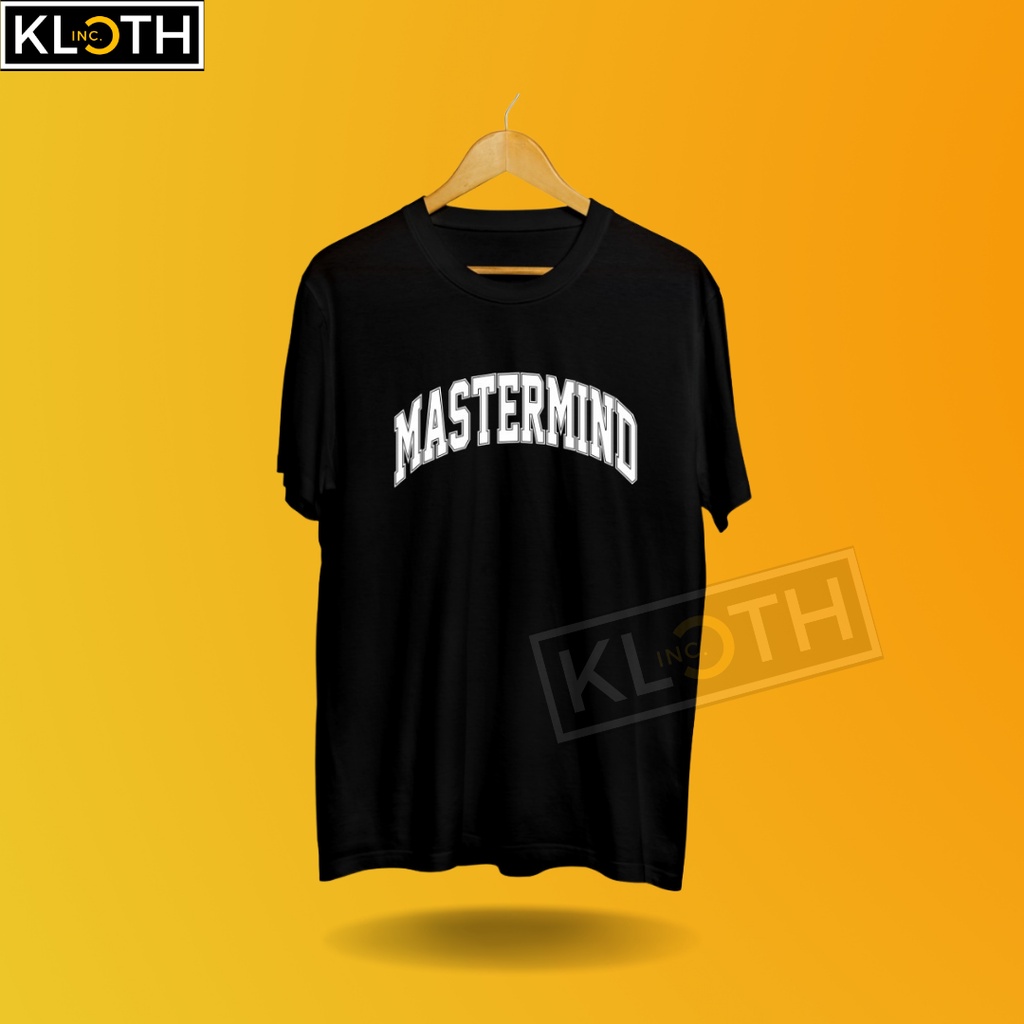 [BTS] Kaos BTS SUGA Mastermind Cotton 24s Premium Bisa Upgrade Lengan Panjang