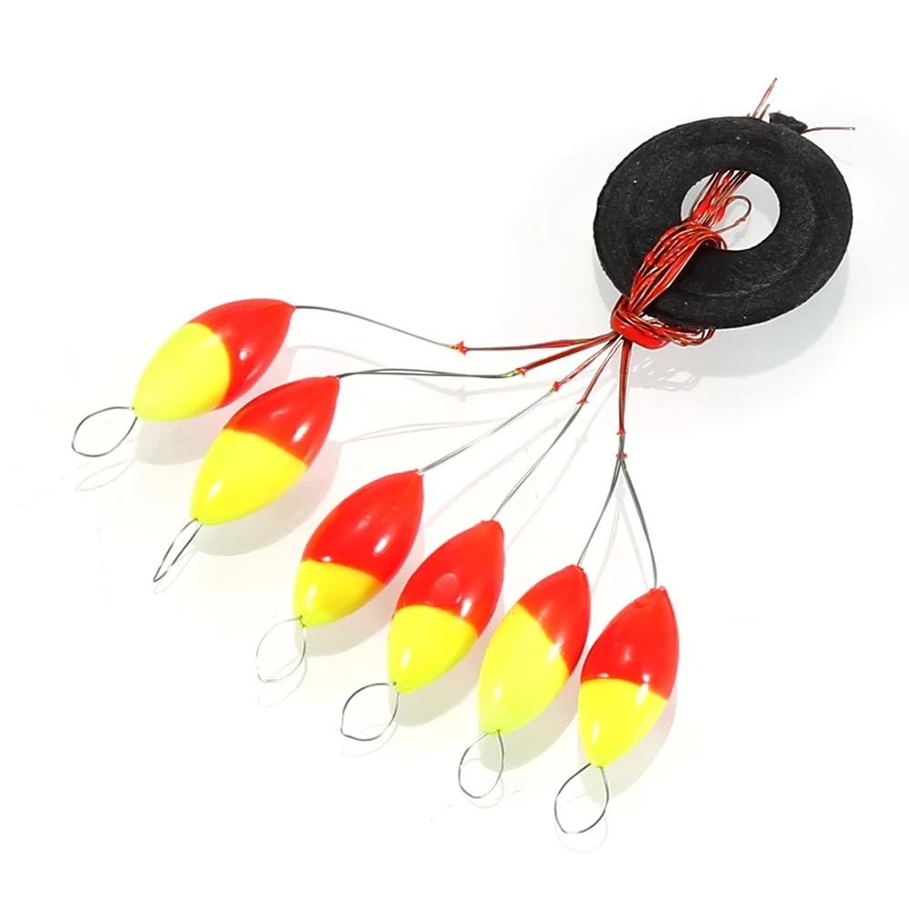 Lanfy Pelampung Pancing Oval Mini 240 Pcs Carp Fishing Stopper Space Oval Bean Pelampung Pancing Fishing Float Bobber